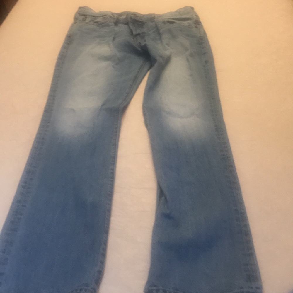 Abercrombie light colored jeans